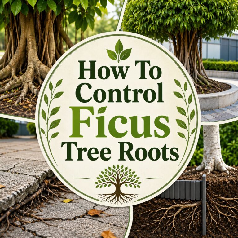 How To Control Ficus Tree Roots